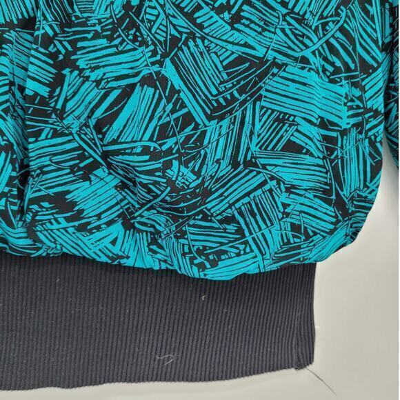 Secrets Vintage Geometric  V-neck Sweatshirt Shirt Pleated‎ Maxi 2 Piece Outfit - Picture 12 of 16